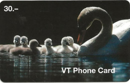 Switzerland: Prepaid VT - Swan Family - Switzerland