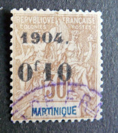 MARTINIQUE - N° 54   - Oblitéré  - TTB - Variété - Otros & Sin Clasificación