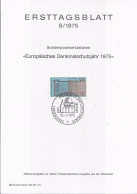 Germany-Berlin ETB # 8 / 75 Mi: 508 - 1er Día – FDC (hojas)