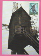 Carte Maximum - Belgique - 1987 - Keerbergen - Moulin à Vent - 1981-1990
