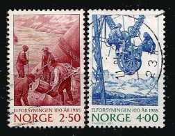 Norway 1985 Electricity Centenary Y.T. 884/885 (0) - Used Stamps