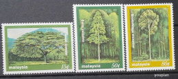 Malaysia 1981, Trees, MNH Stamps Set - Malaysia (1964-...)