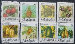 Malaysia 1986, Fruits, MNH Stamps Set - Malaysia (1964-...)