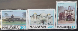 Malaysia 1988, Mosque, MNH Stamps Set - Malaysia (1964-...)