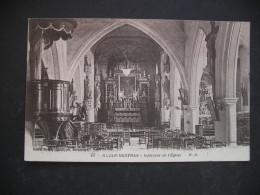 Gujan-Mestras-Interieur De L'Eglise 1918 - Gujan-Mestras