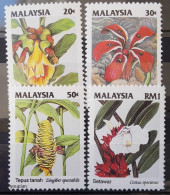 Malaysia 1993, Wild Flowers, MNH Stamps Set - Malaysia (1964-...)