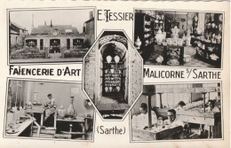 MALICORNE Sur SARTHE   E.Tessier  Faïencerie D'art - Malicorne Sur Sarthe