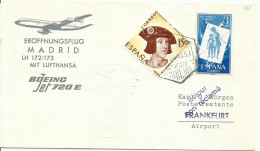 ESPAÑA,  CARTA  AEREA   CONMEMORATIVA  AÑO  1963 - Covers & Documents