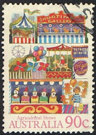 AUSTRALIA 1987 90c Multicoloured, Agricultural Shows-Carnival SG1055 FU - Used Stamps