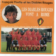 Vinyle  45T - François Pirette  - Les Diables Rouges Vont à Rome / Instr. - Comiques, Cabaret