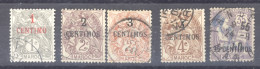 Maroc  :  Yv  20-24   (o) - Used Stamps