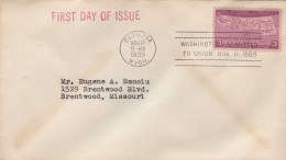 United States 1939 FDC Mailed - 1851-1940