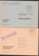 Berlin ZKD-Bfe Nur Für Den Dienstgebrauch, Ilmenau  Kreispoliklinik, Druckerei "Freies Wort", Karl Zink - Storia Postale