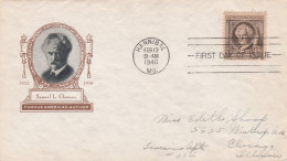 United States 1940 FDC Mailed - 1851-1940