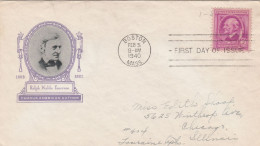 United States 1940 FDC Mailed - 1851-1940