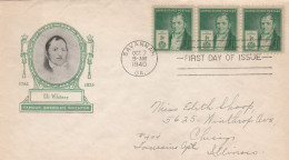 United States 1940 FDC Mailed - 1851-1940