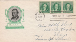 United States 1940 FDC Mailed - 1851-1940