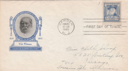 United States 1940 FDC Mailed - 1851-1940