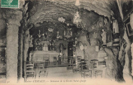 FRANCE - Le Puy En Velay - Rocher D'Espaly - Intérieur De La Grotte Saint Jopeh - Carte Postal Ancienne - Le Puy En Velay