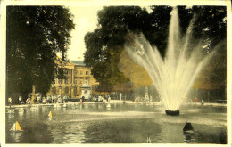 Belgique - Brussel -  Bruxelles - Le Jet D'eau Au Parc Et Le Parlement - Forêts, Parcs, Jardins