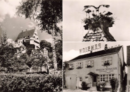 CELEBRITES - Pension Schuster - Leipheim/Do - Multi Vues De Différentes Endroits  - Carte Postale Ancienne - Autres & Non Classés