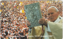 SCHEDA TELEFONICA NUOVA VATICANO SCV36 VIAGGI DEL PAPA , LIBANO - Vaticano (Ciudad Del)