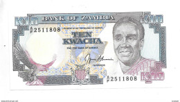 *zambia 10 Kwacha 1989  31b   Unc - Zambia