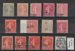 Lot De 14 Variétés - Neufs **/*/obl. - Forte Cote - Lire Descriptif - Ungebraucht