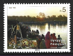 NEPAL. N°964 De 2009. Fête Hindoue. - Induismo