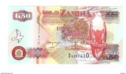 Zambia 50 Kwacha 1992  37b Sig 11   Unc - Zambie