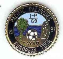 @@ Pacific Palisades (los Angeles) I-P 69 AYSO 1991 Européan Tour EGF @@sp117b - Football