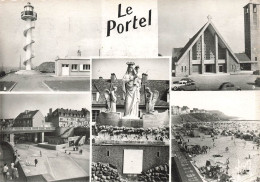 FRANCE - Le Portel - Hamel Vue Générale De Plage Et L'Epi - Multivues - Carte Postale Ancienne - Le Portel