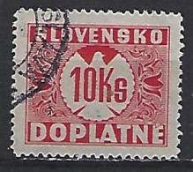 Slovakia 1940-41  Postage Dues (o) Mi.23 - Oblitérés