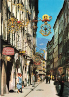 AUTRICHE - Salzbourg - Vue De La Ville Des Festivals - La Rue Getreidegasse Dans La Vieille Ville- Animé - Carte Postale - Autres & Non Classés