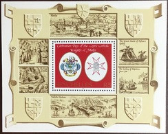 Seychelles 1986 Knights Of Malta Minisheet MNH - Seychelles (1976-...)