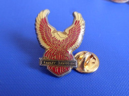 Pin's Moto Harley Davidson Motor Cycles - Aigle Logo (JF16) - Moto