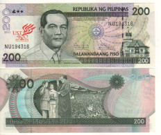 PHILIPPINES  200 Piso   P214   2011 Commemorative  " 400th Anniversary Of Pontifical And Royal University "  UNC - Philippines