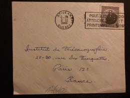 LETTRE Pour La FRANCE TP CHURCHILL 5 OBL.MEC.8 II 1966 ST JEAN QUEBEC - Brieven En Documenten