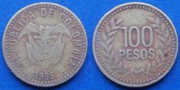 COLOMBIA - 100 Pesos 1995 KM# 285.2 Republic - Edelweiss Coins - Colombia