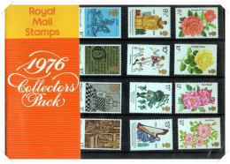 1976 Collectors Pack Includes The Year's Complete Commemorative Sets Superb UM Hrd4 - Presentation Packs