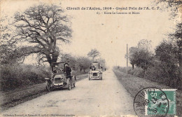 Course Automobile Circuit De L'Anjou 1909 (49) Grand Prix De L'A.C.F. Entre Le Louroux Et Bécon. Cachet Pharmacie Nantes - Grand Prix / F1