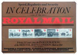 1984 Royal Mail In Celebration Of The Royal Mail Special Stamps Mounted In Book - Presentation Packs