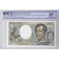 FAY 70/01 - 200 FRANCS MONTESQUIEU - 1981 - A001 N°3534 - NEUF - UNC - PICK 155 - 200 F 1981-1994 ''Montesquieu''