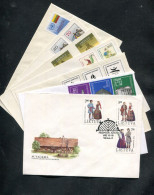 "LITAUEN" Int. Partie Mit 7 FDC ((80064) - Mezclas (max 999 Sellos)