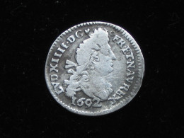 Louis XIIII - 4 Sols Aux 2 L 1692 S    **** EN ACHAT IMMEDIAT ***** - 1643-1715 Louis XIV The Great