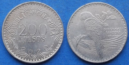 COLOMBIA - 200 Pesos 2020 "Scarlet Macaw" KM# 297 Republic - Edelweiss Coins - Colombie