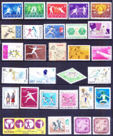 Fencing, Sports, Olympic, Sword Fighting, 73 Different MNH Stamps Rare Collection - Fencing