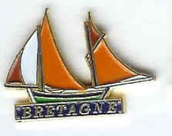 @@ BRETAGNE Marine Bateau Voilier Vieux Gréements @@ma97 - Voile