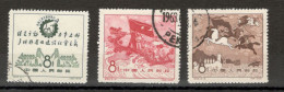 CHINA - USED SET - NATIONAL EXHIBITION OF INDUSTRY AND COMMUNICATIONS - 1958. - Gebruikt