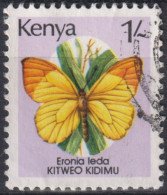 1988 Kenia ° Mi:KE 420, Sn:KE 430, Yt:KE 416, Autumn Leaf Vagrant (Eronia Leda), Butterflies (1988) - Kenya (1963-...)